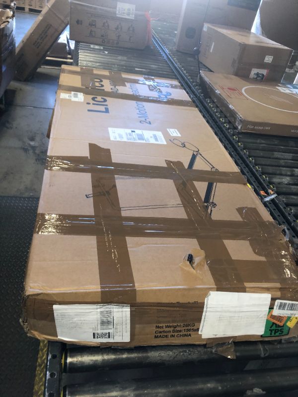 Photo 1 of Lichico PulseDrive 8.7 MPH Walking Pad Treadmill with BLDC, Fits up to 6' & 47"x16" Super-Long Desk with Handle Bar, Compact Under Desk Treadmill for HomOffice, Running Walking Machine Remote Control