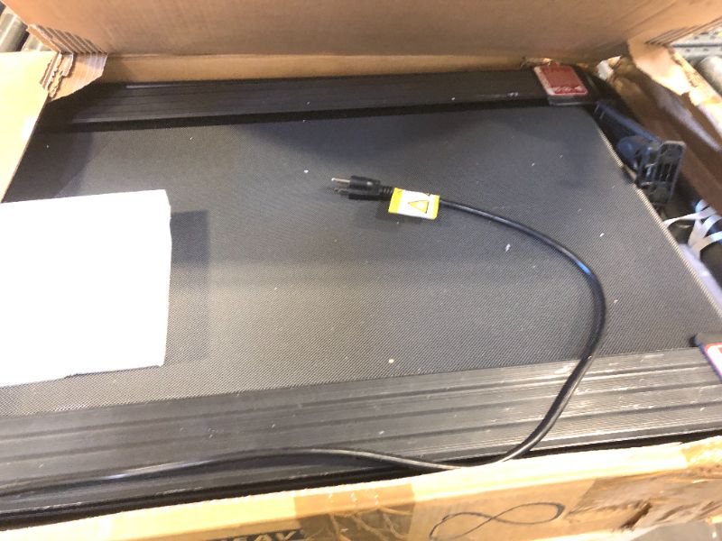 Photo 1 of Lichico PulseDrive 8.7 MPH Walking Pad Treadmill with BLDC, Fits up to 6' & 47"x16" Super-Long Desk with Handle Bar, Compact Under Desk Treadmill for HomOffice, Running Walking Machine Remote Control