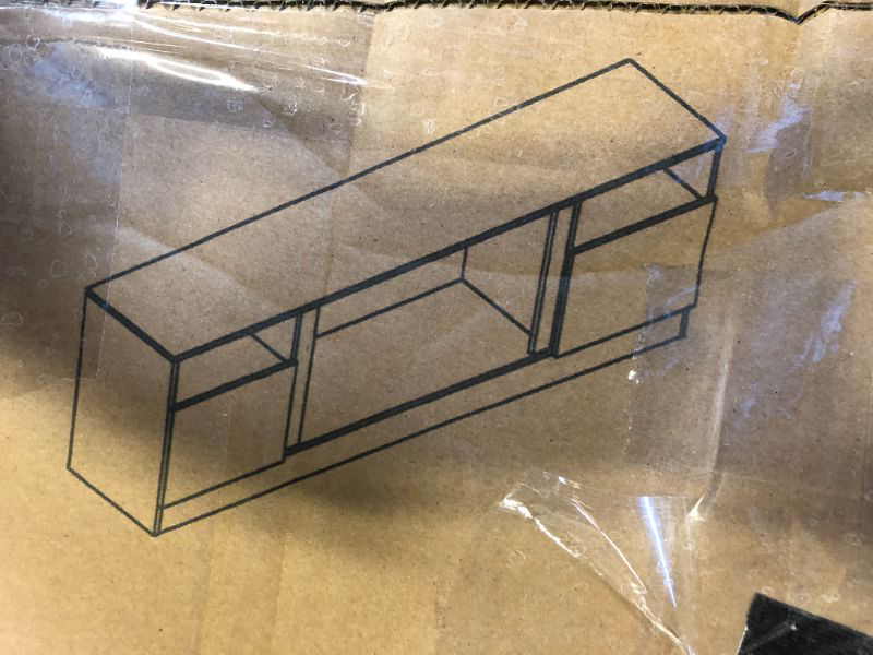 Photo 1 of WHITE TV CABINET