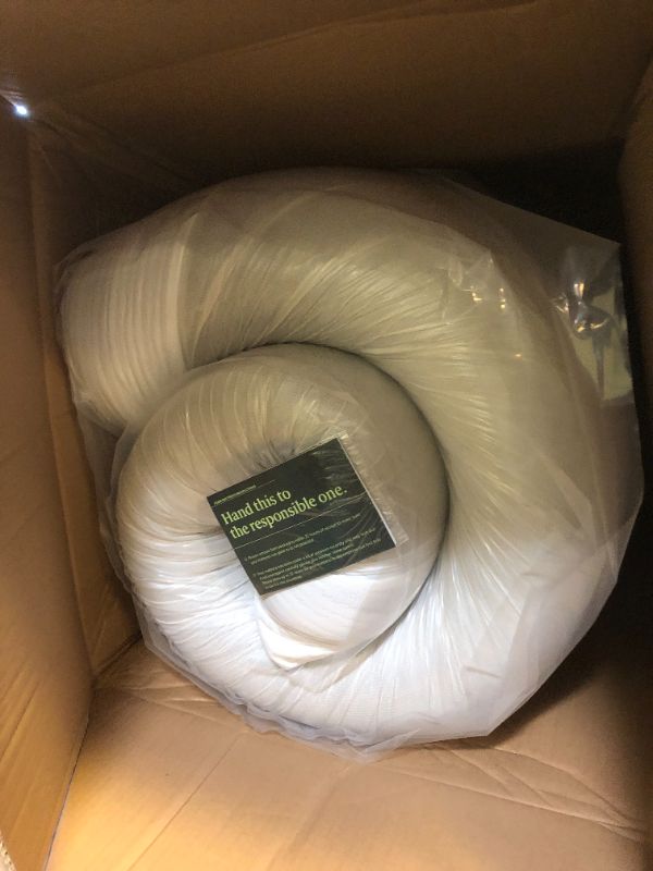 Photo 1 of ZINUS 12 Inch Cloud Memory Foam Mattress, King, Fiberglass Free, Pressure Relieving, Mattress in A Box, CertiPUR-US Certified, White