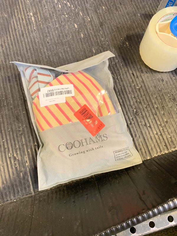 Photo 1 of COOHAMS Dog Clothes, Stripe Dogs Shirts for Small & Medium Breeds, Pet Tank Top, Breathable Waffle Fabric Puppy Outfit, Shirt for Chihuahua, Yorkie, Dachshund, Corgi (4Pack, Large)