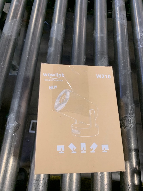 Photo 1 of [Built-in Apps & 2026 Upgraded] Mini Projector with WiFi 6 and Bluetooth 5.4 Support 4K 1080P Auto Keystone 180° Rotatable Projector Portable Compatibile with HDMI/TV Stick/Memory Stick/Laptop, White