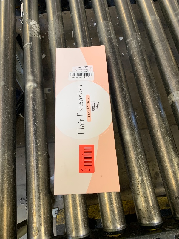 Photo 1 of SARLA Invisible Wire Hair Extensions with 3 Clips Short Wavy Curly Synthetic Hairpiece for Women Adjustable Transparent Headband 14 Inch Bahama Beige