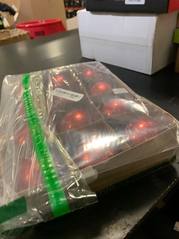 Photo 1 of 12 Pcs 3.15 Inch/80MM Spider Christmas Ball Ornaments Spiderweb Pattern Blue Red Christmas Tree Hanging Ornaments Classic Cartoon Shatterproof Glitter Ball for Xmas Holiday Wreath Party Decor