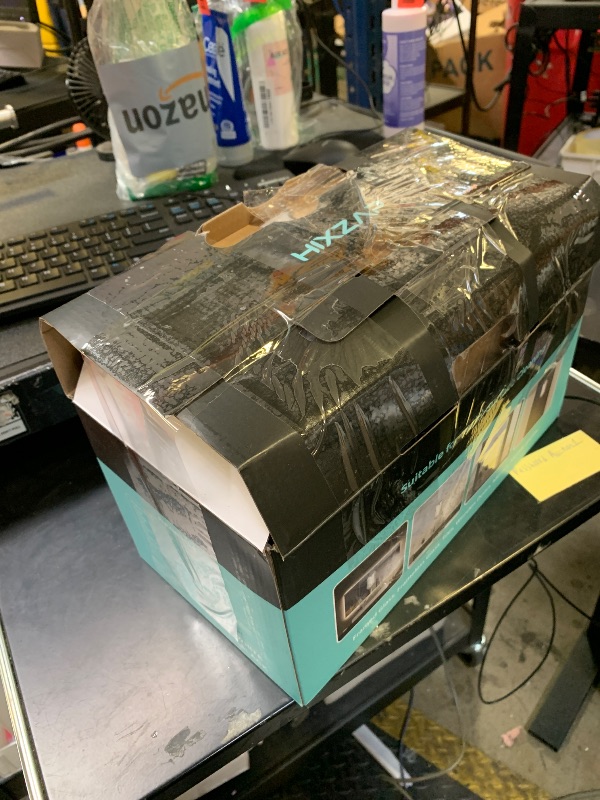 Photo 1 of HIXZAP Smart Window Cleaning Robot with bidirectional ultrasonic Spray & 85ml Tank - Automatic Edge Detection, 2400-3200pa Strong Suction, Anti-Drop Protection for Effortless Cleaning