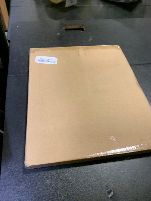 Photo 1 of Hongkee 10x12 Picture Frame with Glass, Display Pictures 8x10 with Mat or 10 x 12 without Mat - Wall and Tabletop, 10 by 12 Photo Wooden Frames (Rustic Brown, 1 Pack)