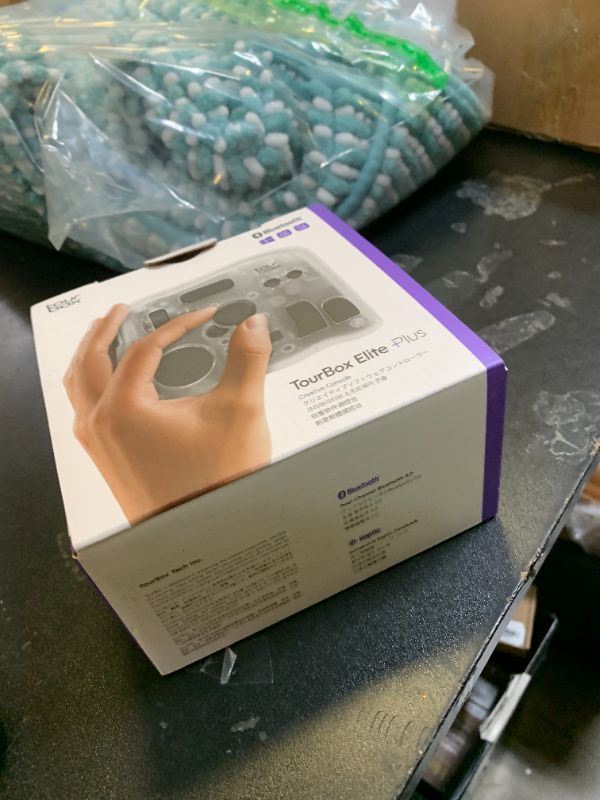 Photo 1 of TOUR BOX Elite Plus - iPad Drawing Bluetooth Controller, Video Editing Photo Color Grading Speed Editor, Programmable Creative Console Keyboard for DaVinci Procreate Adobe Softwares and More