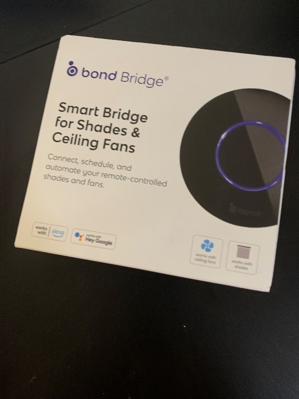 Photo 1 of BOND | Add Wifi to Ceiling Fan, Fireplace or Motorized shades | Works with Alexa, Google Home | Remote Control with App | Works with iPhone or Android