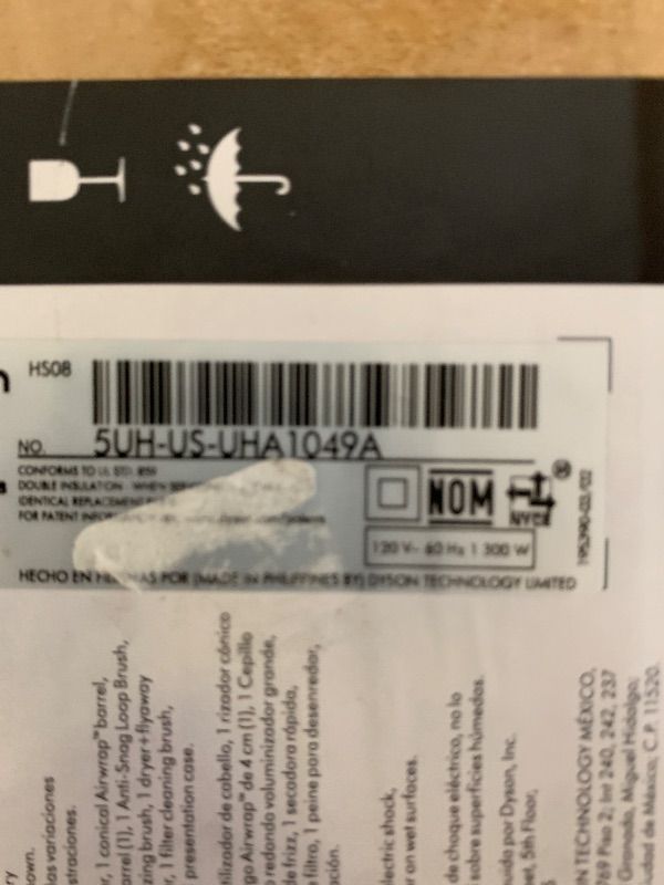 Photo 1 of Dyson Airwrap i.d. Multi-Styler, Allure Winner, Bluetooth Connected, No Heat Damage, 6-in-1 Versatility, Intelligent Hair Styler