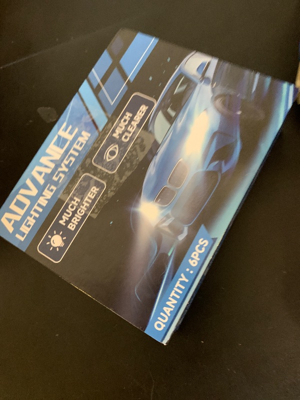 Photo 1 of ZSTOPCL Fit for Toyota 4Runner 2010-2020 Light Bulbs, High/Low Beam Fog Light Bulbs Combo, 800% Brightness, 6000K Cool White, Plug and Play, Pack of 6