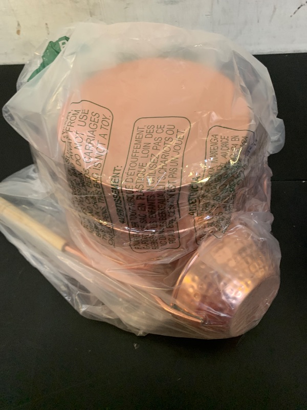 Photo 1 of Northwood Sauna - Sauna Bucket and Ladle Set - Handmade from 100% Pure Copper - Eucalyptus Wood Handles - 1 Gallon (4 Liters) Water Capacity