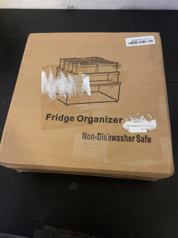 Photo 1 of 10 Pack Refrigerator Pantry Organizer Bins, Stackable Fridge Organizer Bins with Lids, Clear Plastic Food Storage Bins for Kitchen, Countertops, Cabinets, Fridge, Drinks, Fruits, Vegetable, Cereals