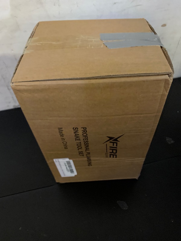 Photo 1 of ?New?50 FT Double Mode Drain Snake Tools, 11-in-1 Drain Auger for Sink and Drain Unblocking, Plumbing Snake for Kitchen, Bathrom and Shower Sink, Snake for Real DYIs (Red)