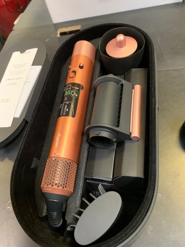 Photo 1 of Dyson Airwrap i.d. Multi-Styler, Allure Winner, Bluetooth Connected, No Heat Damage, 6-in-1 Versatility, Intelligent Hair Styler