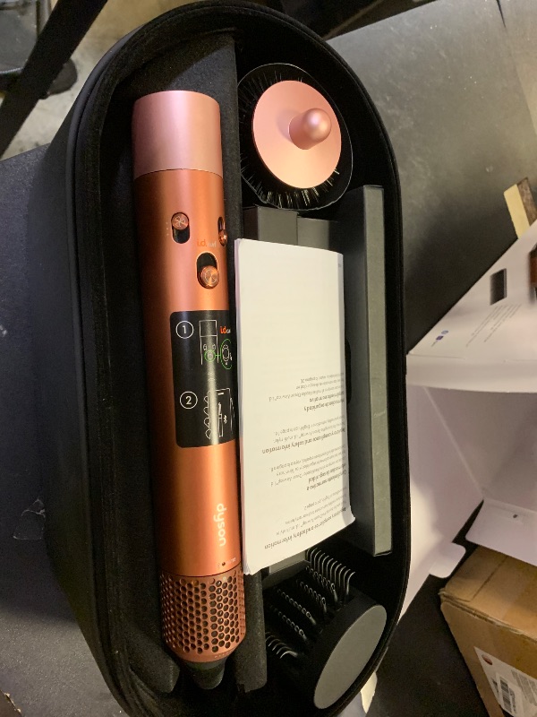 Photo 1 of Dyson Airwrap i.d. Multi-Styler, Allure Winner, Bluetooth Connected, No Heat Damage, 6-in-1 Versatility, Intelligent Hair Styler