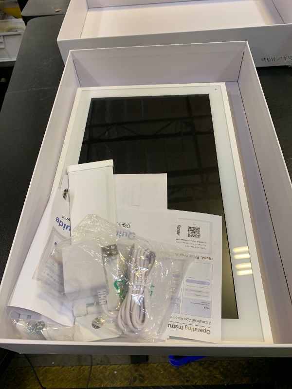 Photo 1 of Digital Calendar, 15.6 Inch Wall Planner Electronic Calendar & Chore Chart, Smart Touchscreen Interactive Display for Family Schedules, Great for Organizing Your Routines, Wall & Desk Mountable