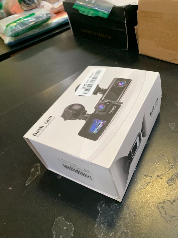 Photo 1 of 1080P Dual Dash Camera for Car Front and Inside Dashcam Car Security Video Recorder,170°Wide Angle Vehicle Cam,WDR,G-Sensor,2’’ IPS Screen,Loop Recording,Night Vision (Dual Dash Cam with 32G Card)