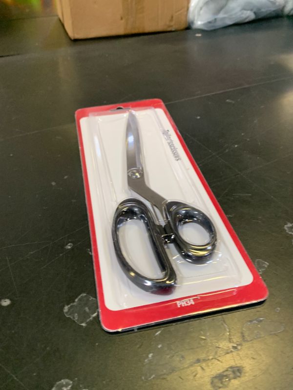 Photo 1 of 10-Inch All-Purpose Sharp Fabric Scissors - Heavy-Duty Stainless Steel Professional Shears for Cutting Clothes, Leather - Ideal for Tailor, Home, Office Use.