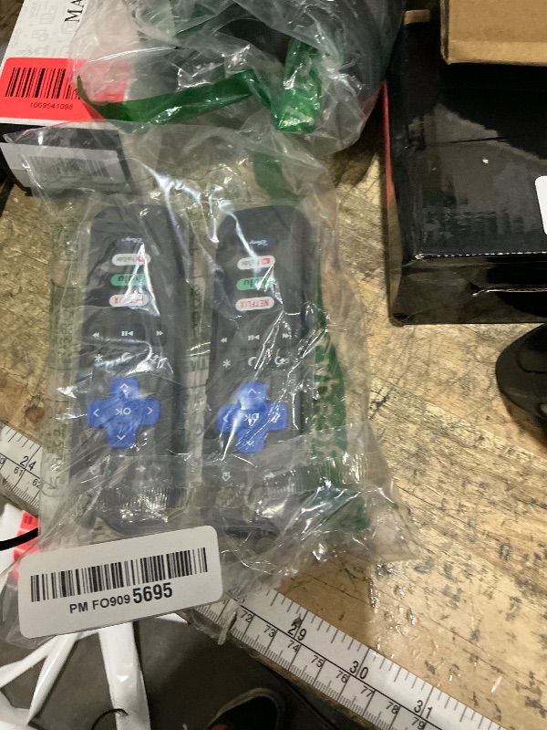 Photo 1 of (Pack of 2) Replacement Remote Control Only for Roku TV, Compatible for TCL Roku/Hisense Roku/Onn Roku/Sharp Roku/Element Roku/Westinghouse Roku/Philips Roku Smart TVs (Not for Roku Stick and Box)