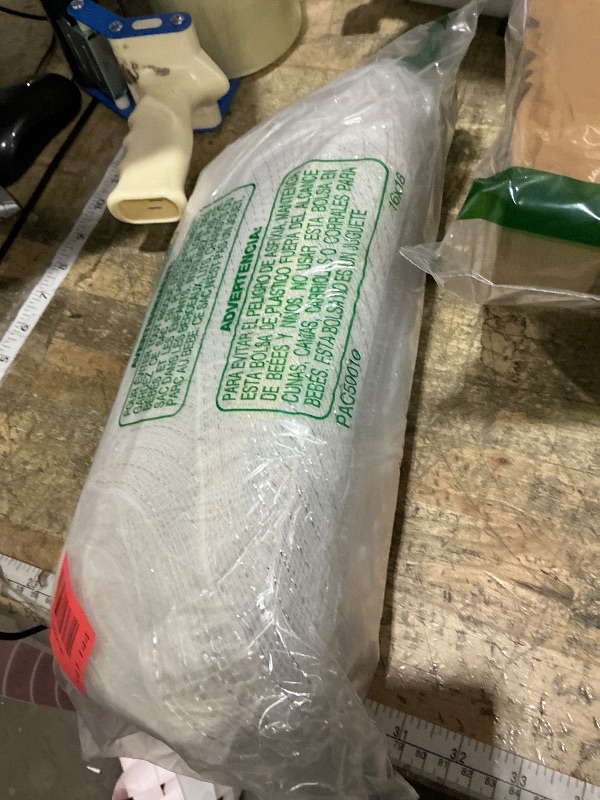 Photo 1 of 2 Rolls Decor Mesh Poly Ribbons 10 Inch x 30 Feet Each Roll Metallic Foil Mesh Ribbon Christmas Tree Decorative Mesh Rolls for Xmas Wreaths,Swags and Home Decorating (White/Silver Foil)