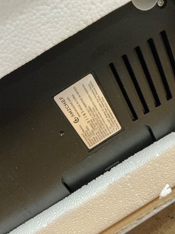 Photo 1 of *****DOES NOT WORK*****AMZCHEF Espresso Machine with LCD Display, 20 Bar Cappuccino Machines with Upgraded Automatic Milk Frother for Home Gifts, Latte Coffee Maker with Dual Wall & Filters, Sliver