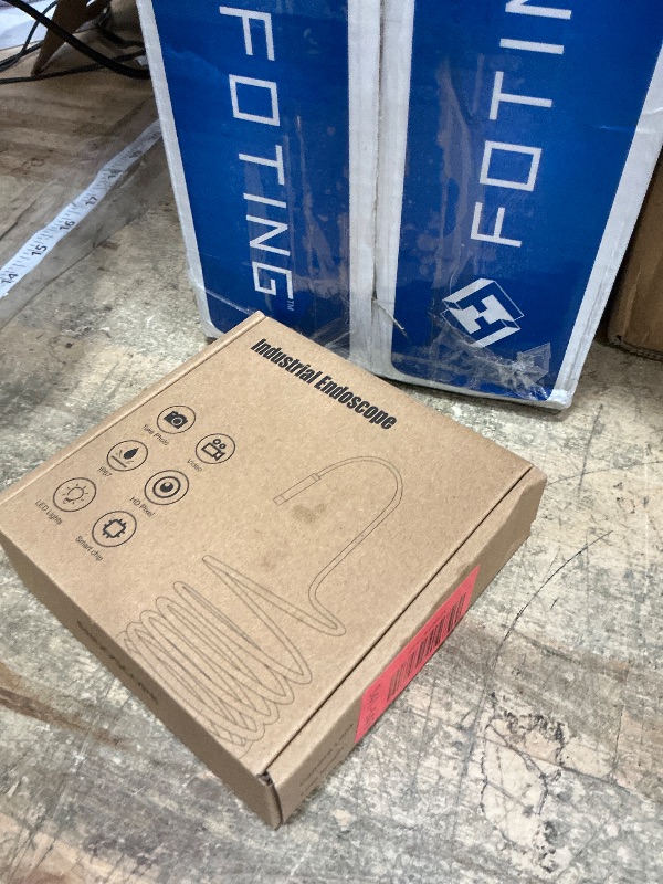 Photo 1 of [Dual-Lens] Endoscope Camera with Light, 1920P HD Borescope with 8+1 Adjustable LED Lights, IP67 Waterproof 16.5FT Semi-Rigid Snake Cord Inspection Camera for iPhone, iPad and Android Phone (Type C)