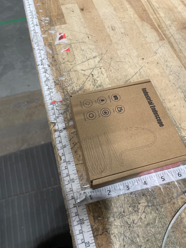 Photo 1 of [Dual-Lens] Endoscope Camera with Light, 1920P HD Borescope with 8+1 Adjustable LED Lights, IP67 Waterproof 16.5FT Semi-Rigid Snake Cord Inspection Camera for iPhone, iPad and Android Phone (Type C)