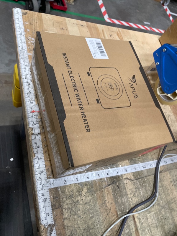 Photo 1 of **FACTORY SEALED** APUS Tankless Water Heater Electric 240V, 4500W Instant On Demand Hot Water Heaters, Under Sink Point of Use Water Heater, LED Digital Display, Ultra Compact for Kitchen, Bathroom, Laundry