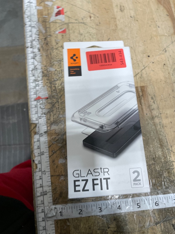 Photo 1 of **FACTORY SEALED** Spigen AluminaCore Tempered Glass Screen Protector [Glas.tR EZ Fit] designed for iPhone 17 Pro | iPhone 17 | iPhone 16 Pro [2 Pack] 9H+ Hardness, Aluminum-Enhanced Durability
