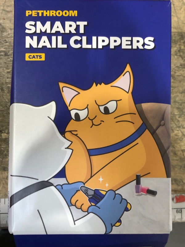Photo 1 of [PETHROOM] Cat Nail Clipper Trimmer for Indoor Cats with Circular Cut Hole (2mm) | Premium Sturdy Stainless Steel Blade Cat Claw | Safe, Easy, Accurate, Quiet & Fast | Avoid Overcutting