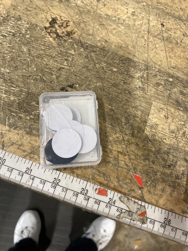 Photo 1 of 20 Pcs NFC Tags, Stickers Cards With Adhesive Back, Round Rewritable Cards, 504 Bytes Memory Compatible With NFC Enabled Phones (25mm)