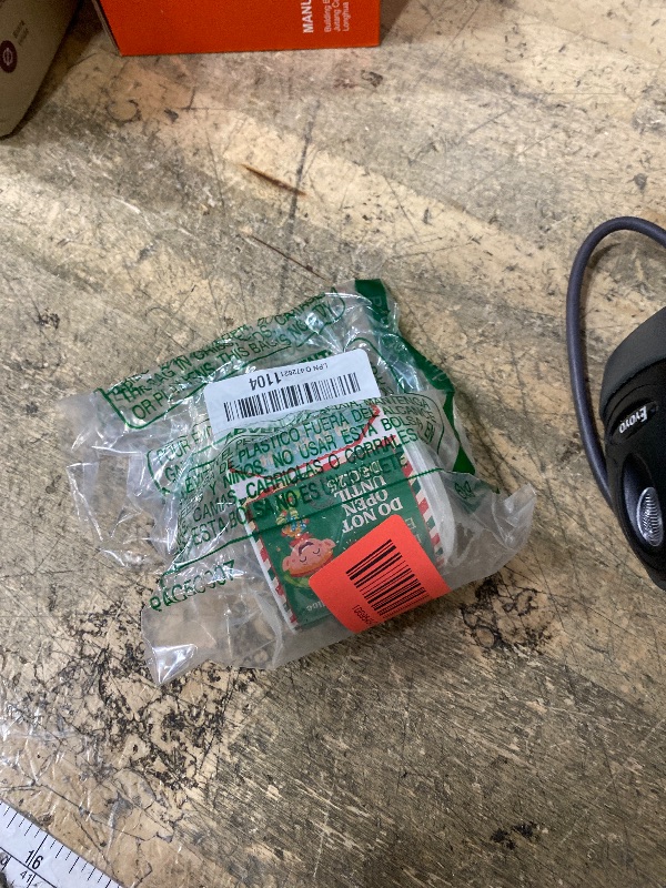 Photo 1 of 200 Pieces from Santa Claus Stickers Roll Vintage Christmas Tags Stickers Santa Delivery from The North Pole Present Stickers Labels for Kids Christmas Party Decorations (Dark)