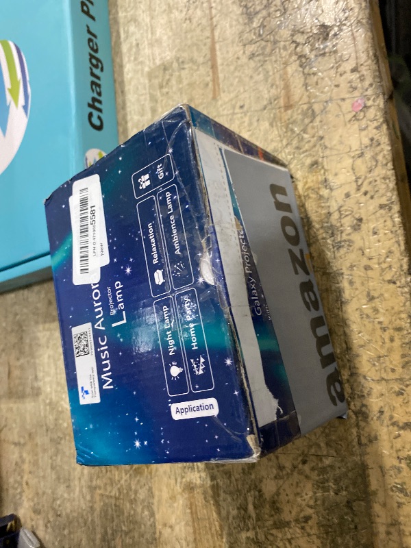 Photo 1 of AIRIVO Northern Lights Aurora Projector, Star Projector Music Speaker, White Noise Night Light Galaxy Projector for Kids Adults, for Home Decor Bedroom/Ceiling/Party (Black)