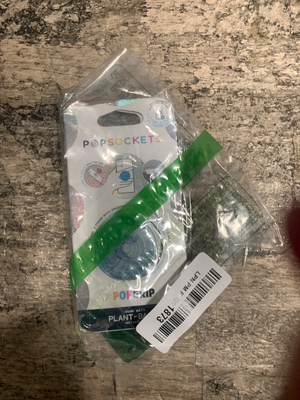 Photo 1 of ????PopSockets Phone Grip with Expanding Kickstand, Adhesive Grip -Translucent Ocean