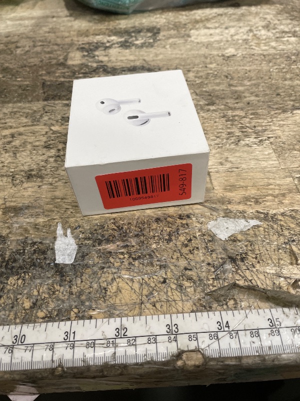Photo 1 of ** FOR PARTS ONLY **
Apple AirPods Pro 3 Wireless Earbuds, Active Noise Cancellation, Live Translation, Heart Rate Sensing, Hearing Aid Feature, Bluetooth Headphones, Spatial Audio, High-Fidelity Sound, USB-C Charging