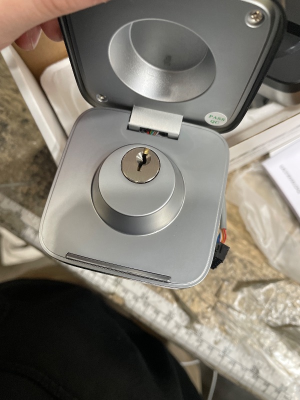 Photo 1 of **************FOR PARTS ONLY- MISSING PARTS************
ULTRALOQ Bolt Pro Z-Wave Smart Lock with Fingerprint ID, Work with Z-Wave Plus, Home Assistant, Compatible with SmartThings, Hubitat etc, WiFi Bridge Included, IP65 Waterproof, 1 Year Battery