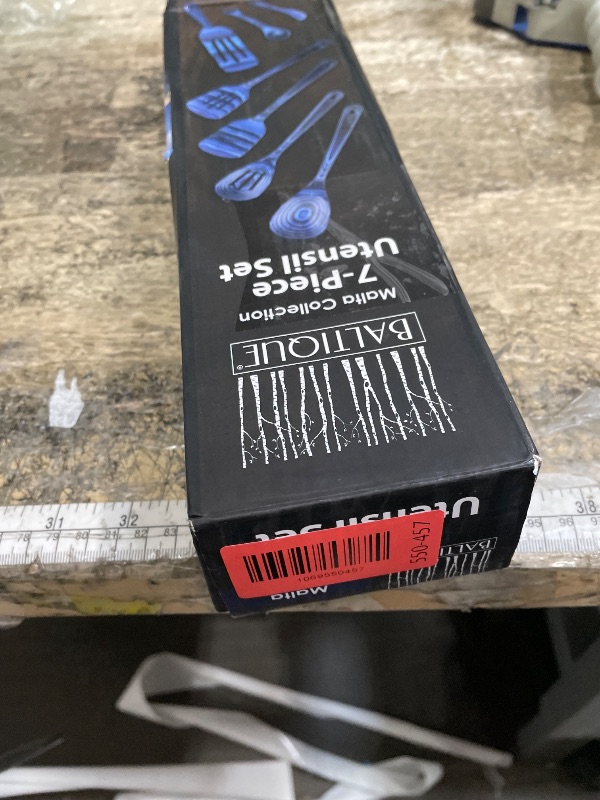 Photo 1 of **ONLY THREE PIECES**Totally Bamboo Baltique Malta Collection 7 Piece Cooking Utensil Set, Safe for Nonstick