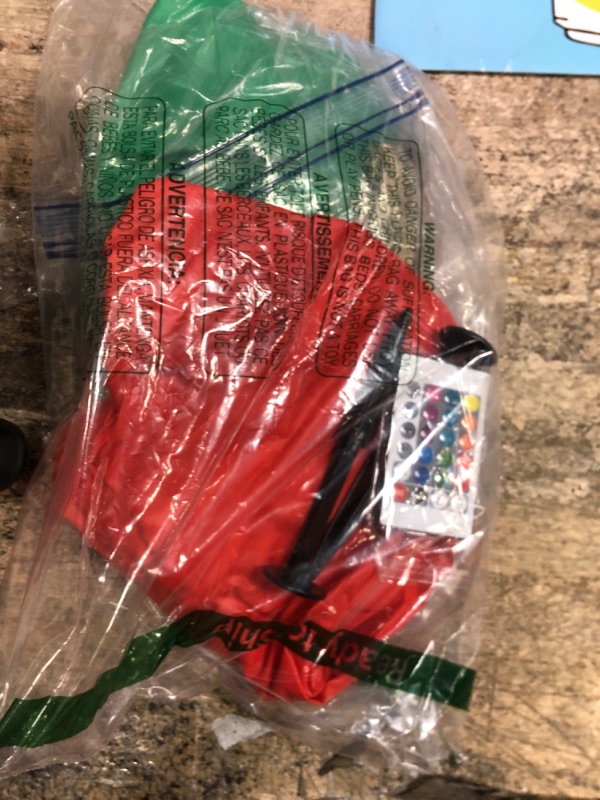 Photo 1 of [] Inflatable Ornaments Balls Outdoor 2Pcs: Flashes in Red | Green | Blue and Timer, 24 Inch Giant Christmas Inflatable Ornaments, Reusable PVC - Blow Up Ornament Balls for Yard, Porch, Party