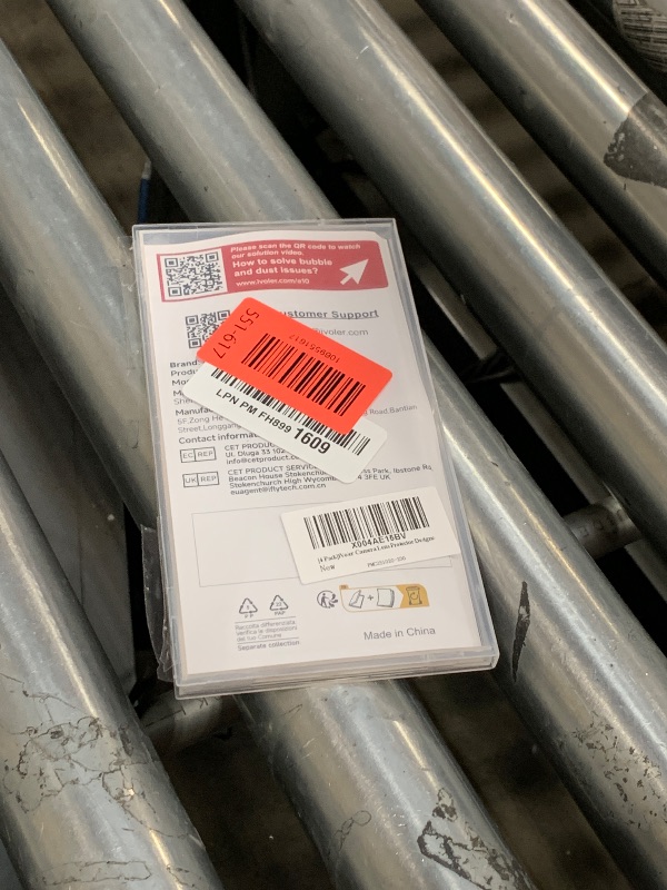 Photo 1 of [4 Pack]iVoler Camera Lens Protector Designed for iPhone 13 Pro Max 6.7”/13 Pro 6.1” Screen Protector Tempered Glass[Case Friendly][New version],Scratch-Resistant,Easy Installation,Clear+Black Circle