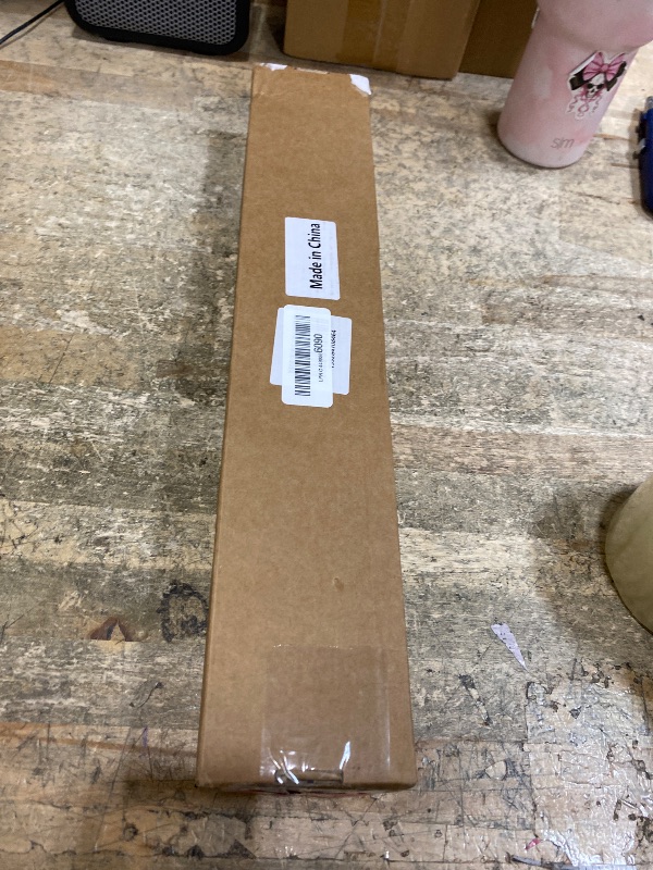 Photo 1 of 1-Pack Black Shower Curtain Rod 46-78 Inch - Shower Tension Rod for Bathroom, Closet, Window, Room Divider, Adjustable Shower Rod, Easy Installation, No Drilling