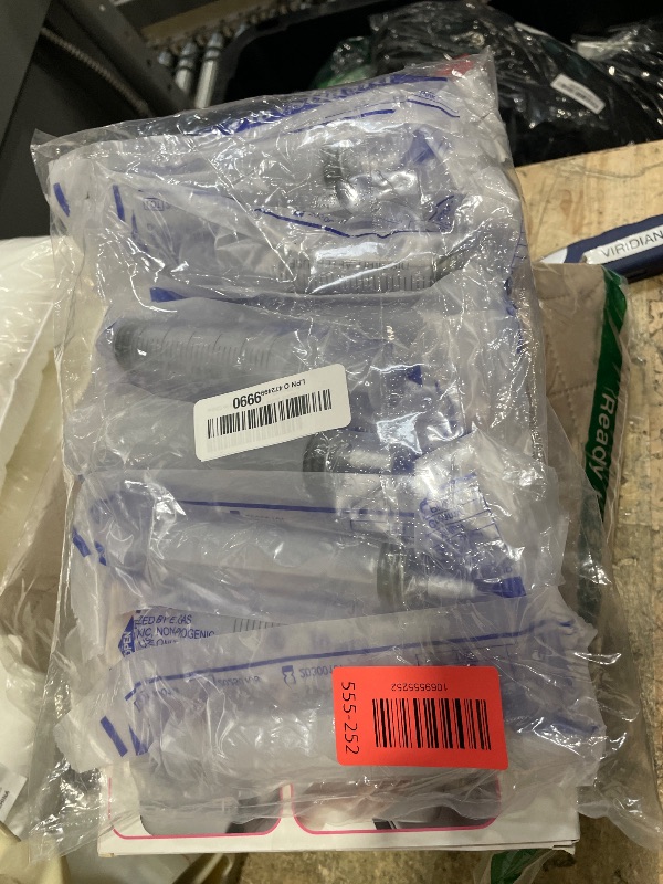 Photo 1 of 12 Pack Plastic 30ml Syringes with Cap, Sterile Syringe Individually Packaged for Labs, Liquid Measuring, Feeding Pets, Oil or Glue Applicator