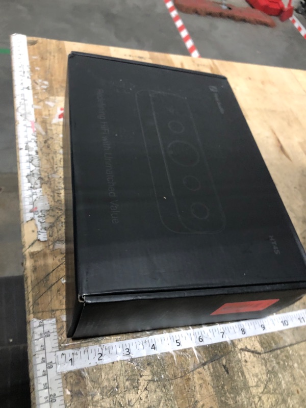 Photo 1 of **FACTORY SEALED** Fosi Audio HT4S Bluetooth Amplifier for Outdoor Speakers, 4 Channel Power Amp for Home Theater, Outdoor Gathering, 4.1/5.0 Ch Stereo Home Audio Receiver, Supports AUX/Optical Input with Remote Control