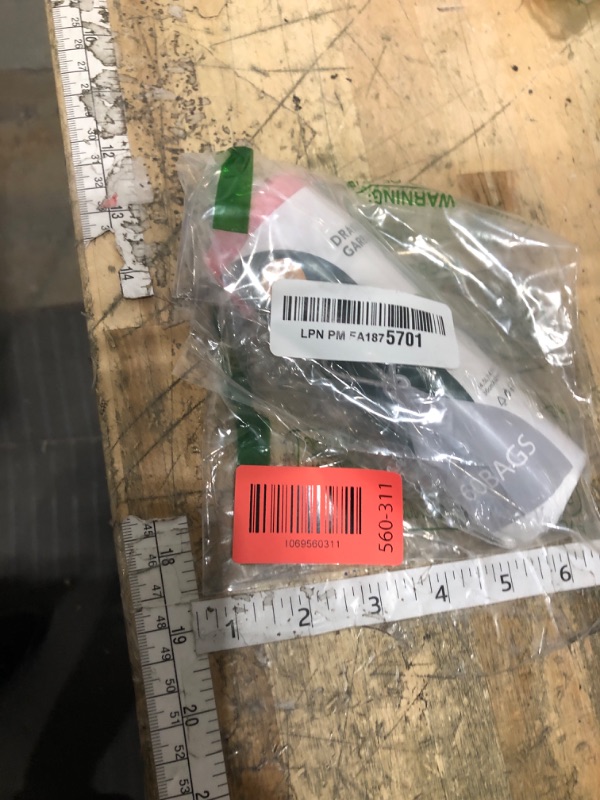 Photo 1 of 1.2 Gallon Small Trash Bags Drawstring - White Mini Garbage Bags (Fit 1-1.3 Gallon) 5 Liter 60 Count Unscented Strong Plastic Tiny Little Waste Basket Liners for Kitchen Car Office Magesh