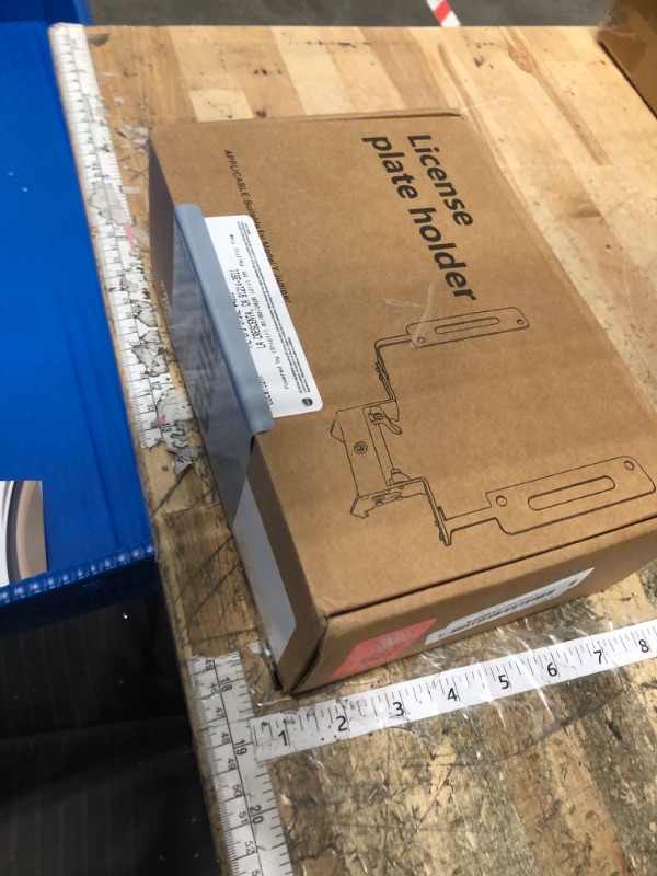 Photo 1 of 2026 Upgraded Lockable No Drill Front License Plate Holder for Model Y Juniper, License Plate Mount Kit with Anti-Theft Design for Tesla Model Y Juniper Accessories,No Block Bumper Camera Visibility