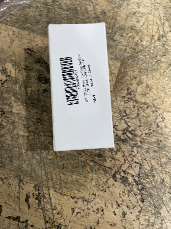 Photo 1 of 12V 12W Class 2 Power Supply, IP44 Power Adapter Driver 8 Modes Supply DC Low Voltage Transformer for Inflatable Christmas Decor LED Strip Lights, Indoor/Outdoor, IP44 Waterproof, ETL Listed