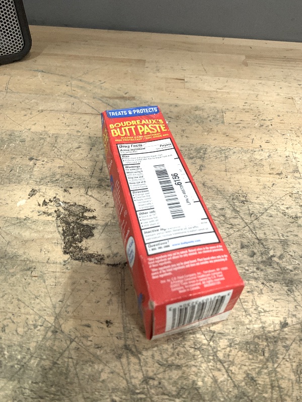 Photo 1 of *7/2027* Boudreaux's Butt Paste Maximum Strength Diaper Rash Cream, Ointment for Baby, 4 oz Tube