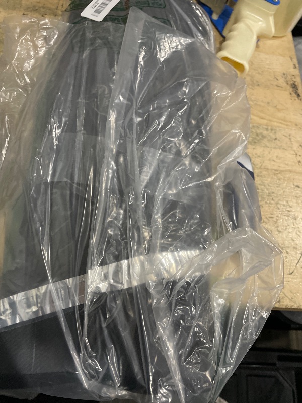 Photo 1 of **MISSING SMALLER RUG** eqivei Kitchen Rugs and Mats Non Skid Washable Set of 2 PCS, Absorbent Runner Rugs for Kitchen, Front of Sink, Kitchen Mats for Floor, 17.3"x 47"+17.3"x 29" (Black)