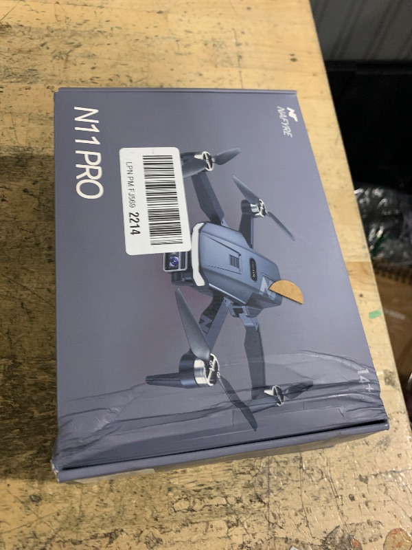 Photo 1 of ?Professional 4K Drone with Camera for Adult Beginners? N11 PRO GPS Quadcopter 90 Min Flight Smart 5G FPV & Brushless Motor Tech Auto Tracking Safety Return System