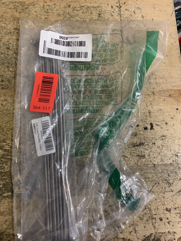 Photo 1 of 24 PCS 8/32 Inch M4 Threaded Rods Studs with Hex Nuts, 12 PCS 300mm Long M4 Stainless Steel Fully Rod Threaded & 12 PCS M4 Nuts for DIY Beaded Garden Stake Rods (M4×300mm (12pcs))