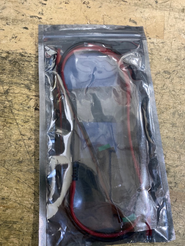 Photo 1 of (Real 18AWG) 2 Pairs 12V 5A DC Power Pigtail Barrel Plug Connector Cable, 2.1mm x 5.5mm Male Female DC Pigtail Connectors for CCTV Security Camera and 12V Power Supply Adapter (2 Male+2 Female)